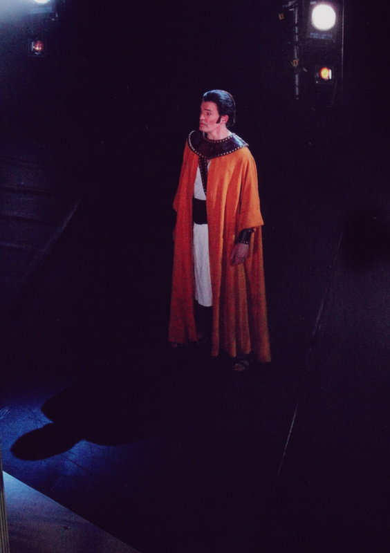 Bernard as Radames in Aida