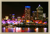 Brisbane from South Bank - © B Hull