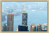 Hong Kong and Kowloon from The Peak - © B Hull